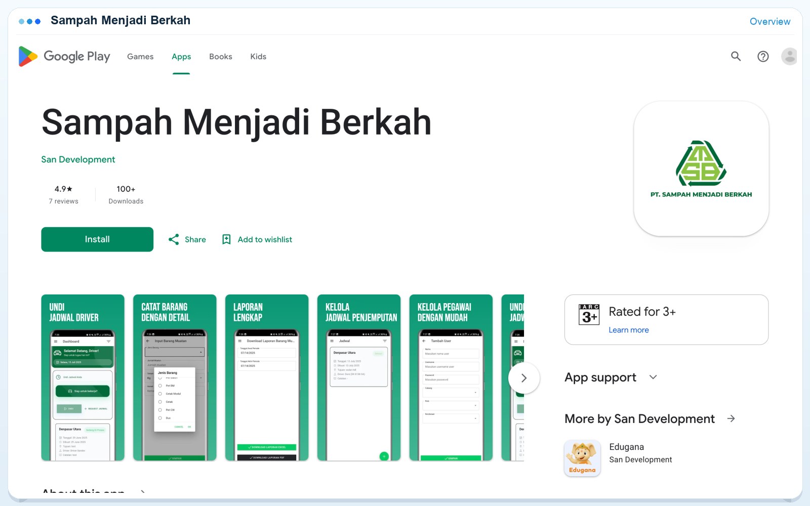 Sampah Menjadi Berkah